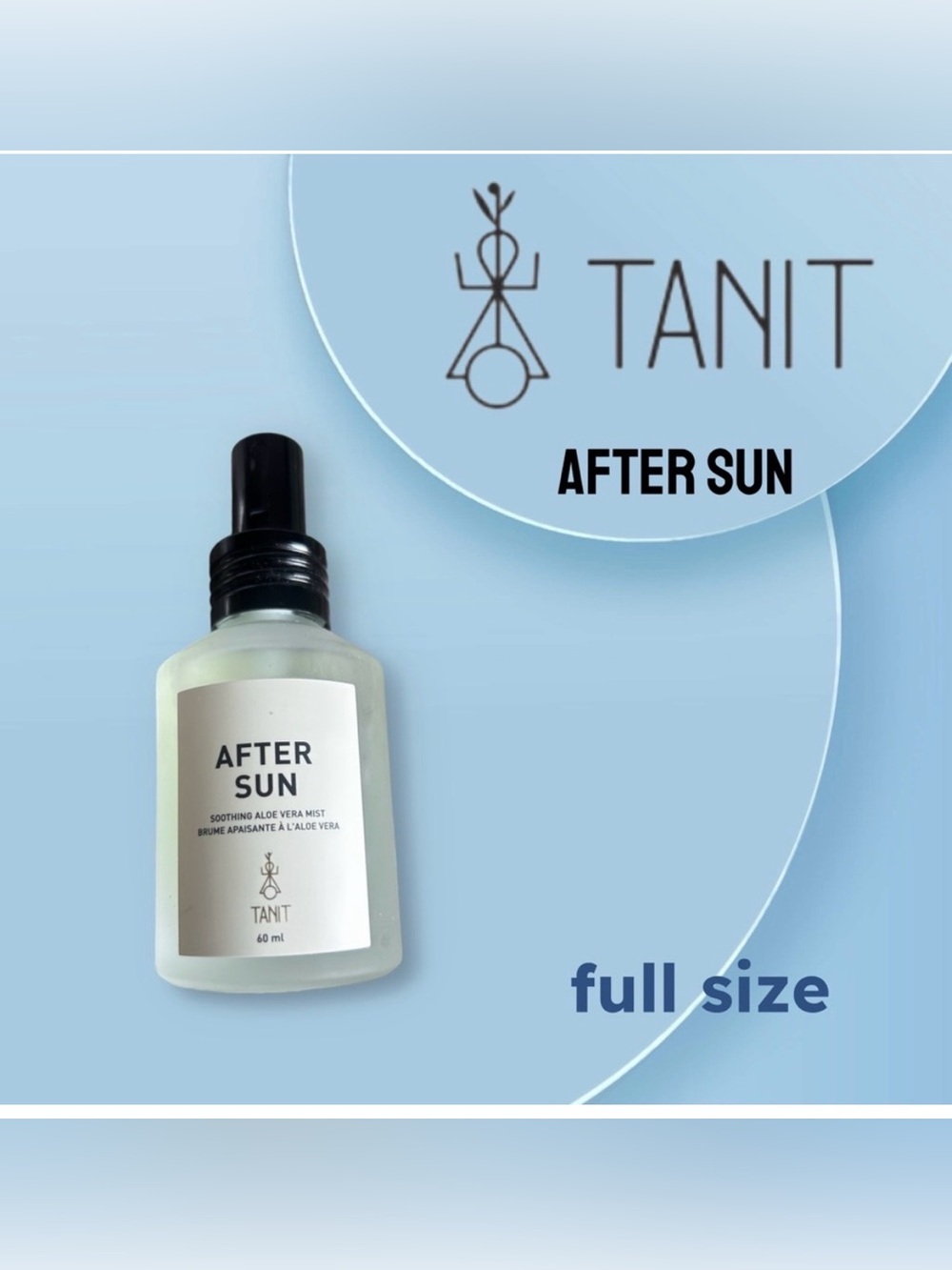 ⬇️🇨🇦🆕NWOB TANIT |FULL| After Sun - Soothing Aloe Mist - Plastic free